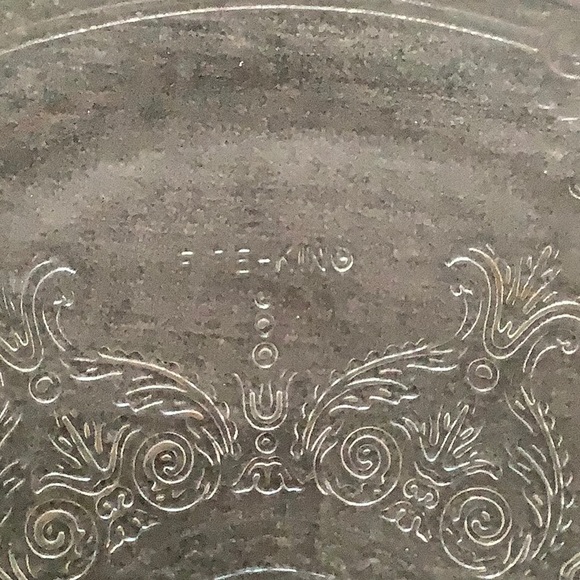 Fire King Philbe Pie Plate - Picture 3 of 5